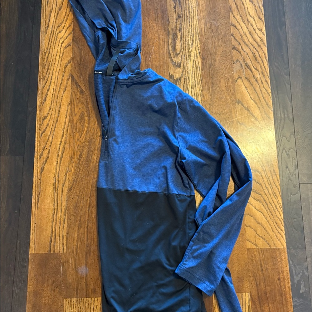 GAIAM Navy Half-Zip Pullover - Picture 3 of 3